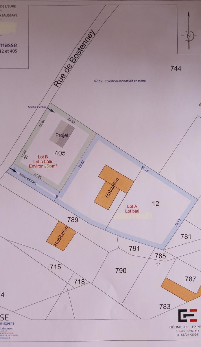 terrain en vente La Saussaye